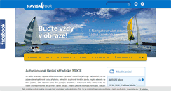 Desktop Screenshot of navigatour.cz